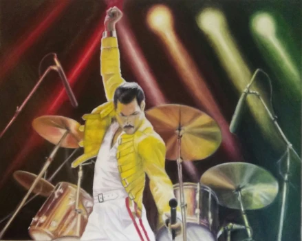 Freddie Mercury | © Birgit Kulessa | KünstlerGilde