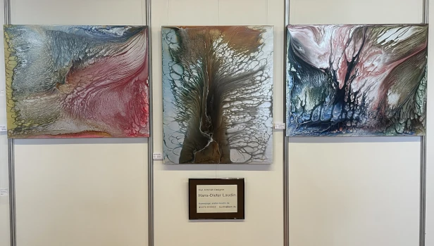 Hans-Dieter Laudin @ Mitglieder-Ausstellung KünstlerGilde | Esslinger Begegnung 2026 | Schickhardt-Halle, Altes Rathaus