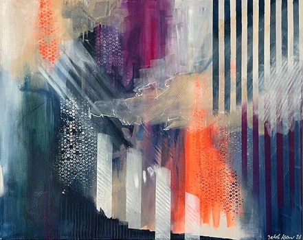 Jakob Krämer - Stripes @ Mitgliederausstellung 2026 KünstlerGilde